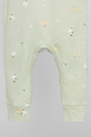 Полукомбинезон(Весна-Лето)+baby (морская пена, гусята)