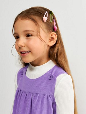 Набор из 6 резинок и 3 заколок для волос дет. Kollot разноцветный