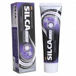Зубная паста SILCAMED Серебро и уголь 130 г 1/24, шт