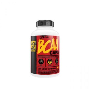 Аминокислоты (BCAA) Mutant BCAA 200 caps