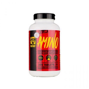 Аминокислоты (BCAA) Mutant Amino 300 tab