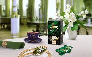 Чай Richard Royal Green Jasmine 2*25пак (1/12) зеленый с жасмином 100478/102243