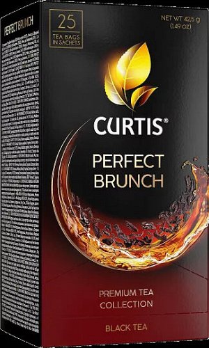 Чай Curtis Perfect Brunch 1.7*25пак (1/12) черный сашет 102120/102219