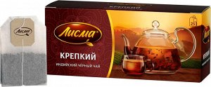 Чай Лисма 2*25пак (1/18) Крепкий черный 102189