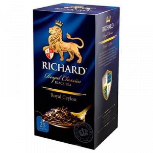 Чай Richard Royal Ceylon 2*25пак (1/12) черный 610600/102178