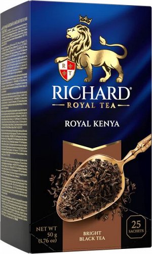 Чай Richard Royal Kenya 2*25пак (1/12) черный 100390/102235