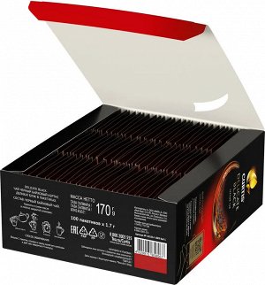 Чай Curtis Delicate Black 1.7*100пак (1/8) черный сашет 101014/102203