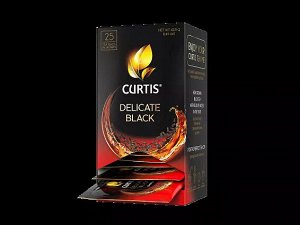 Чай Curtis Delicate Black 1.7*25пак (1/12) черный сашет 101013/102202