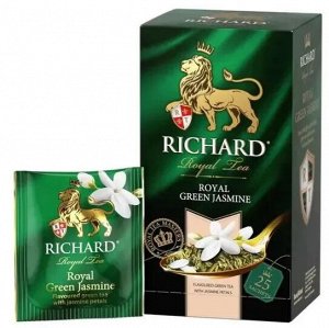 Чай Richard Royal Green Jasmine 2*25пак (1/12) зеленый с жасмином 100478/102243