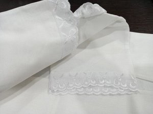 Рубашка крестильная для мальчика цвет Белый
