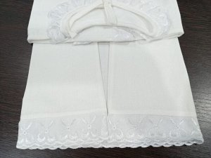Рубашка крестильная для мальчика цвет Белый