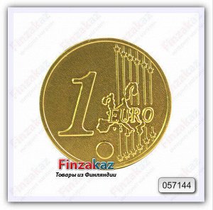 Шоколадная монета " 1 Euro"   5 гр