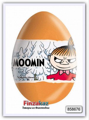 Шоколадное яйцо с сюрпризом Moomin 20 гр