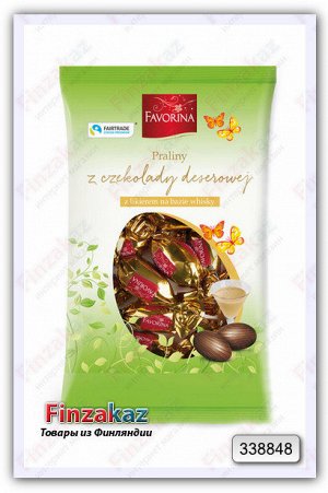 Шоколадные яйца Favorina (виски) 150 гр
