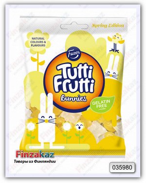 Жевательные конфеты Fazer Tutti Frutti Bunnies 150 гр