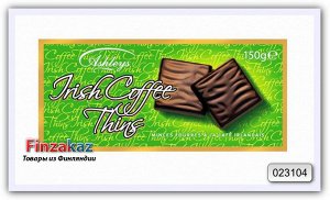 Шоколадные плиточки Ashley's - Irish Coffеe Thing 150 гр