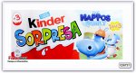 Шоколадное яйцо Kinder Suprise 3 шт