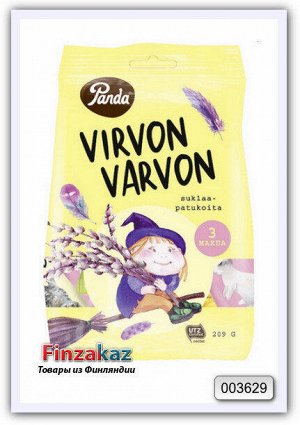 Шоколадные конфеты Panda Virvon Varvon 209гр