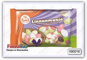 Шоколадное драже Karkkipussi Linnunmunia 240 гр