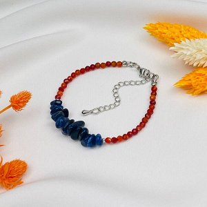 Браслет из Сердолика и Содалита