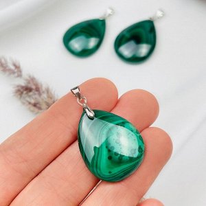 Кулон из Малахита