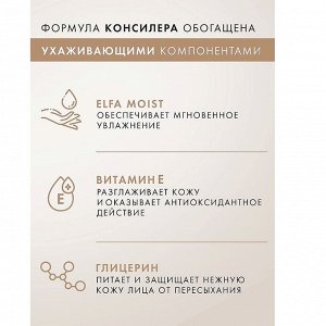 LUXVISAGE Консилер светоотражающий ULTRA HD soft focus 12H, 10 Fair