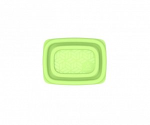 Новый бренд Контейнер для СВЧ и заморозки продуктов 0,45 л (цветная крышка) «Гурман» (128×95×75мм)