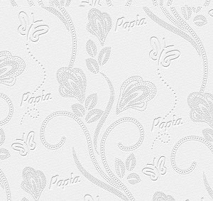 Papia Deluxe Туалетная бумага "Белая" 4 рулона, 4-х слойная