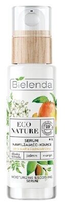 ECO NATURE Какаду слива+Жасмин+Манго сыворотка д/лица увлажняющая и успокаивающая 30мл (*6)