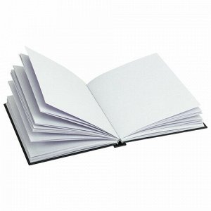 Скетчбук, белая бумага 150 г/м2, 148х210 мм, 64 л., книжный твердый переплет, BRAUBERG ART CLASSIC, 115110