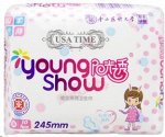 Young Show USA time прокладки гигиенические (10шт) дневн.с крылышк. 24,5см м/уп 1 уп. / 24шт / 7144-2 / 297144