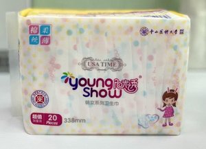 Young Show USA time прокладки гигиенические (20шт) ночн.удлинен. 33,8см м/уп 1 уп. / 12шт / 2357R / 262357