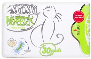 MiMishui прокладки е/дн (30шт) гигиенич.,с анион.чипом 15,5см м/уп 1 уп. / 48шт / MMS-004 / 213127