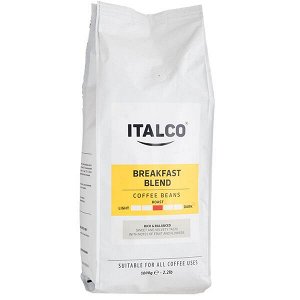 кофе ITALCO BREAKFAST BLEND 1 кг зерно 1/6