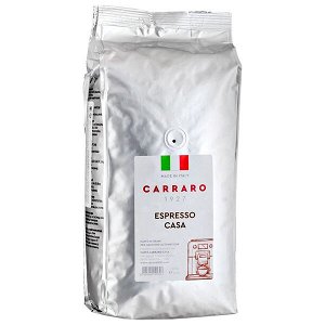 кофе CARRARO ESPRESSO CASA 1 кг зерно 1/6