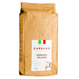 кофе CARRARO ESPRESSO ITALIANO 1 кг зерно 1/6