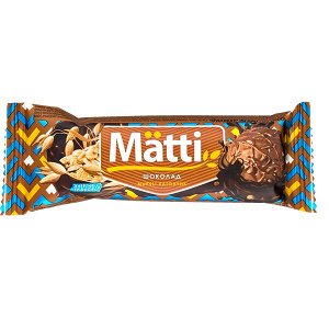 батончик-мюсли MATTI шоколад 24 г 1/24