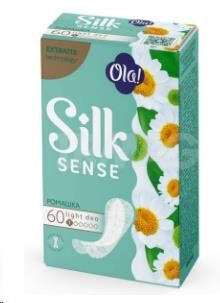 Ola Silk Sense Light прокладки е/дн (60шт) гигиенич.,тонк.,мультиформ ромашка карт./уп 1 уп. / 18шт / O0305 / 000305