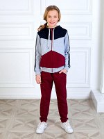 Спортивный костюм &quot;Фристайл &quot;,бордовый