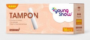 Young Show Super тампоны гигиенич. (16шт) 4,9см карт./уп 1 уп. / 64шт / 26365 / 263651