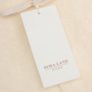 Полотенце махровое SL HOME: Classic "Айвори" 100х180 см, 100% хлопок, 530 г/м2
