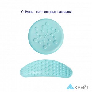 Ванночка (таз) для мытья головы BESIDE, бирюзовый