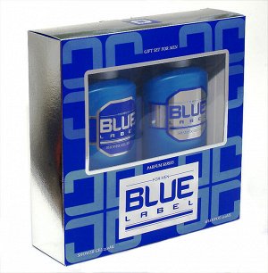 ПН мужской BLUE LABEL (Шампунь 250 + Гель д/душа 250)