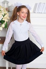 Блузка &quot; Элегия &quot;,белый