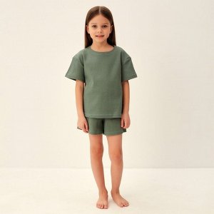 Пижама детская SL HOME 32 (), оливковая