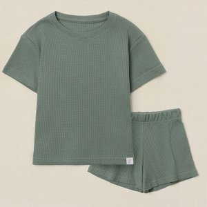 Пижама детская SL HOME 32 (), оливковая