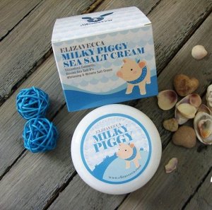 Elizavecca MilkyPiggy Sea Salt Cream Крем для лица "Морская соль", 100г