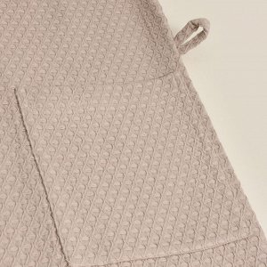 Халат вафельный мужской S HOME: Waffle "Саббиа", 100% хлопок, 320 г/м2