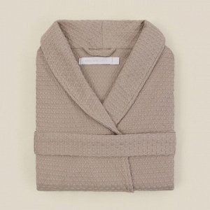Халат вафельный мужской S HOME: Waffle "Саббиа", 100% хлопок, 320 г/м2