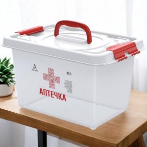 Аптечка (ящик для хранения универсальный), 10л (359х242х211мм)